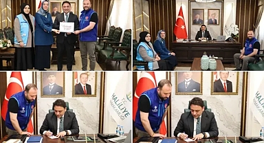 Haliliye Kaymakamı Şahin, Şanlıurfa'da İlk Kurban Bağışını Yaptı
