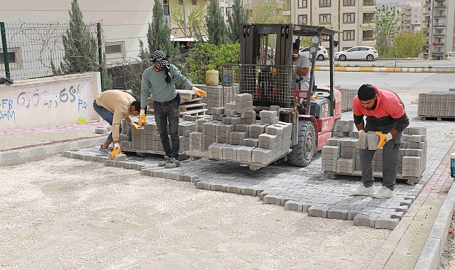 Karaköprü’de Üstyapı Çalışmaları Sürüyor