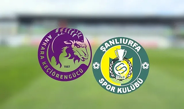 Keçiörengücü-Urfaspor maçı saat kaçta? Maç hangi kanalda?