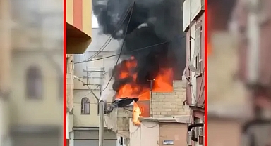 Korku dolu anlar yaşandı! Urfa'da yangın