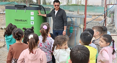 Minik Öğrencilere Çevre Bilinci Aşılandı