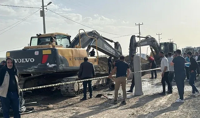 Şanlıurfa’da 4 işçi göçük altında kaldı