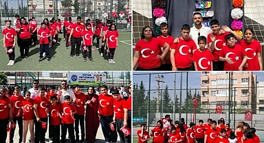 Şanlıurfa'da Bayraklar Otizmli Yüreklerle Dalgalandı