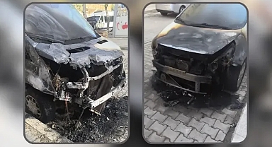 Şanlıurfa'da çok sayıda araç kundaklandı!