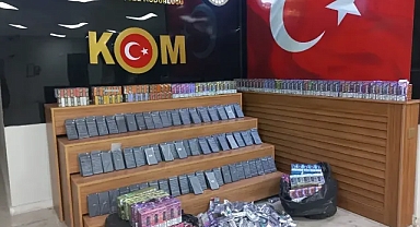 Şanlıurfa’da gümrük kaçağı telefon ve sigaralar ele geçirildi!
