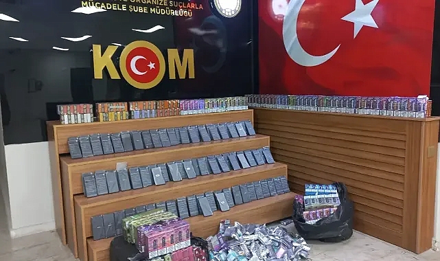 Şanlıurfa’da gümrük kaçağı telefon ve sigaralar ele geçirildi!