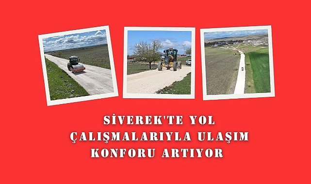 Siverek'te Yol Çalışmalarıyla Ulaşım Konforu Artıyor