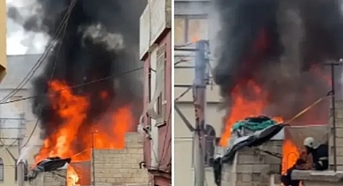 Urfa’da korkutan yangın! Alev topuna döndü!