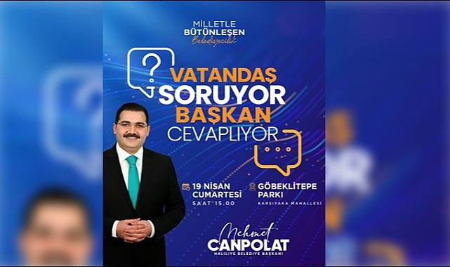 Vatandaş Soracak, Başkan Canpolat Cevaplayacak