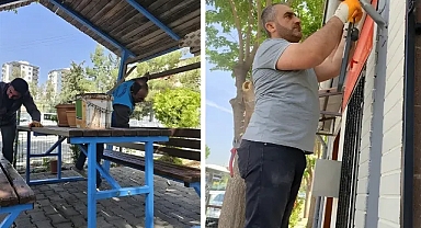 Vatandaşlar talep etmişti! Eyyübiye Belediyesi yerine getirdi!
