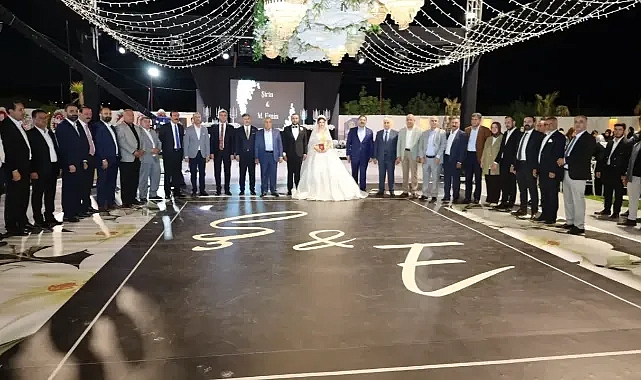 Başkan Değirmenci'nin Oğlu Dünyaevine Girdi