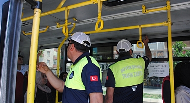 Büyükşehir Belediyesi’nden Klima Çalıştırmayan Otobüslere Sıkı Takip