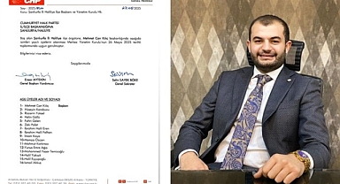 CHP Haliliye İlçe Başkanlığı'na Mehmet Can Kılıç Atandı