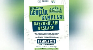 Gençlere Müjde: 2025 Yaz Gençlik Kampları Başvuruları Başladı