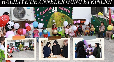 Haliliye'de Anneler Günü Etkinliği