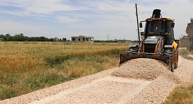 Haliliye’de üstyapı çalışmaları sürüyor