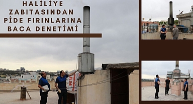 Haliliye Zabıtasından Pide Fırınlarına Baca Denetimi