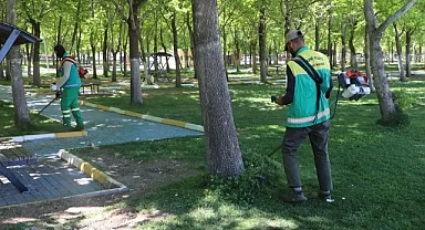Karaköprü'de parklar yaza hazırlanıyor