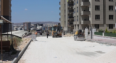Karaköprü Doğukent 'te üst yapı çalışmaları sürüyor