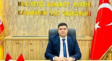 MHP Karaköprü İlçe Başkanı İdris Cesur'dan 19 Mayıs Mesajı