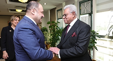 Pakistan Büyükelçisi’nden Başkan Gülpınar’a Ziyaret