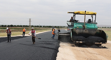 Şanlıurfa Asri Mezarlık Yeni Yolunda Asfalt Çalışmaları Başladı