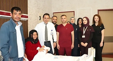 Şanlıurfa’da 15 yıl sonra gelen mutluluk! Doktorlarının adını verdiler!