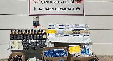 Şanlıurfa’da kaçak içki operasyonu! Ürünlere el konuldu!