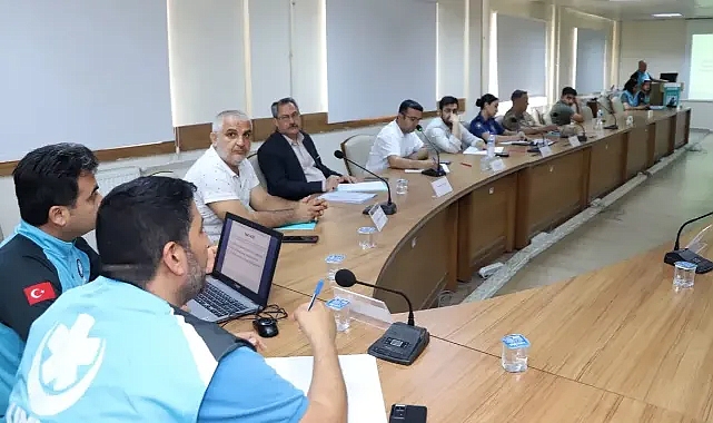 Şanlıurfa’da masa başı tatbikat başarıyla gerçekleştirildi!