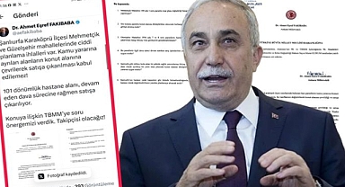 “Şanlıurfa’da Plan Değil, Rant İşliyor” Meclise Taşınan 101 Dönümlük Alan Satışta