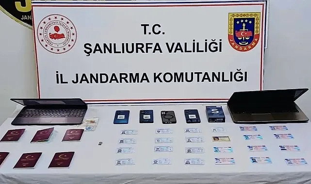 Şanlıurfa'da sahte ehliyet operasyonu!