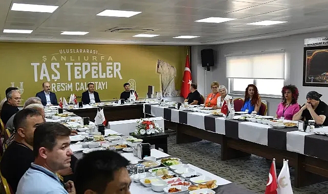 Şanlıurfa ev sahipliği yaptı! Taş Tepeler Resim Çalıştayı başladı!
