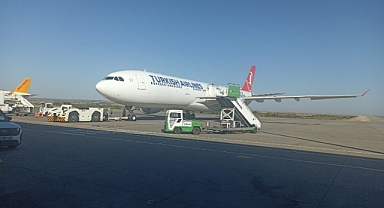 Şanlıurfa GAP Havalimanı'ndan Medine'ye hac döneminde direkt charter uçuşları başladı.