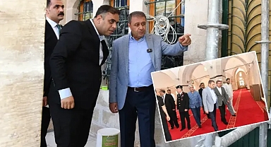 Şanlıurfa Valisi Şıldak, tarihi mekanlardaki çalışmaları inceledi!