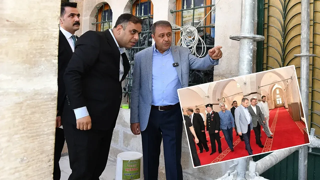 Şanlıurfa Valisi Şıldak, tarihi mekanlardaki çalışmaları inceledi!