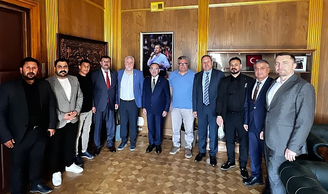 Şanlıurfaspor Kulübü’nden TBMM Başkanvekili Bozdağ’a Ziyaret