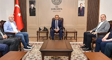 Şanlıurfaspor Yönetimi’nden Vali Hasan Şıldak’a Ziyaret