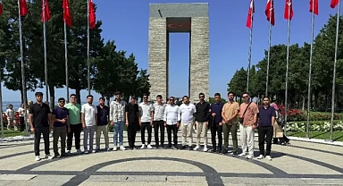 Urfalı gençler Bursa ve Çanakkale’yi gezdi