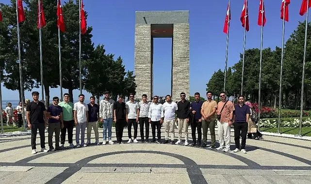 Urfalı gençler Bursa ve Çanakkale’yi gezdi