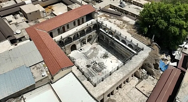 Atıl durumdaydı! Urfa'daki Barutçu Hanı yeniden hayat buluyor