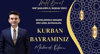 Başkan Barut'tan Kurban Bayramı Mesajı