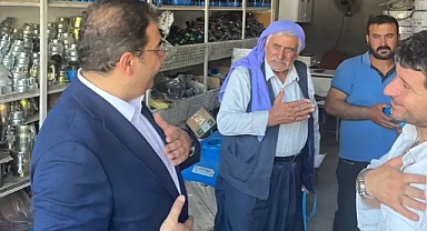 Başkan Canpolat Kamberiye Mahallesi'nde Esnaf Ve Vatandaşlarla Buluştu