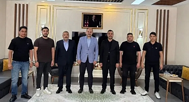 Başkan Gülpınar 'dan MHP Siverek İlçe Başkanı Fettahlı'ya Ziyaret