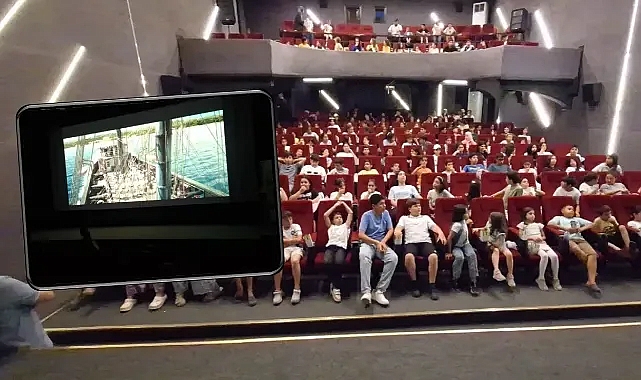 Büyükşehir’den çocuklara dijital sinema keyfi