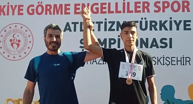 Engelini azmiyle yendi! Şanlıurfalı sporcu Türkiye Şampiyonu oldu!