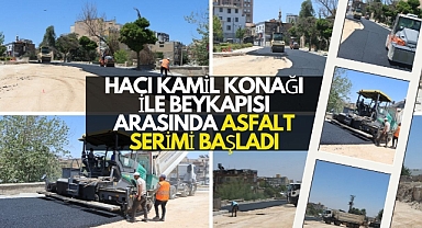 Hacı Kamil Konağı ile Beykapısı Arasında Asfalt Serimi Başladı