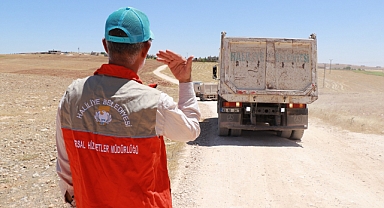 Haliliye Belediyesi’nden Büyük Mirdesi Kırsal Mahallesine Yol Hizmeti