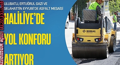 Haliliye Belediyesi'nden Üç Mahalleye Asfalt Hizmeti