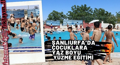 Haydi Şanlıurfa Kanala Değil Havuza!