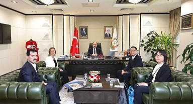 Japon Arkeoloji Heyeti Urfa’da! Başkan Gülpınar’la buluştular!